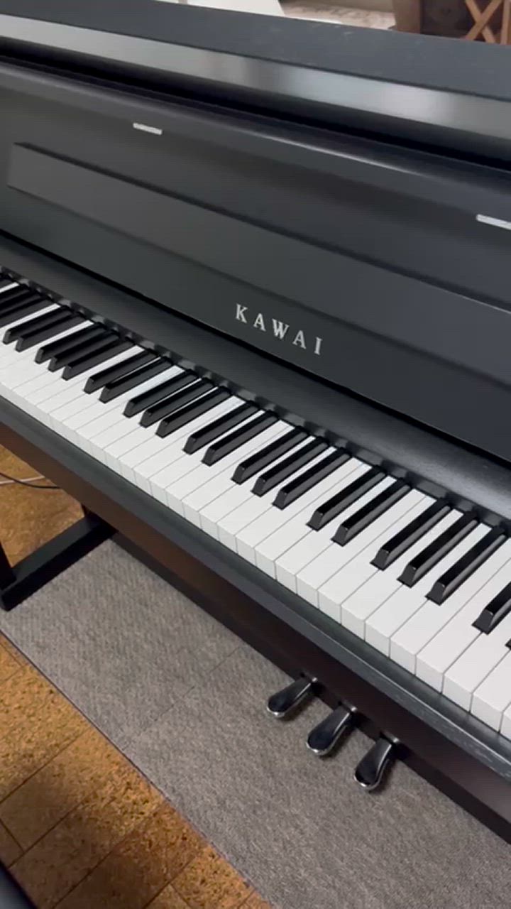 KAWAI カワイ 電子ピアノ 88鍵盤 SCA901MB モダンブラック 木製鍵盤