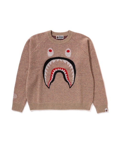 A BATHING APE（アベイシングエイプ） ニット セーター SHARK WOOL MIX
