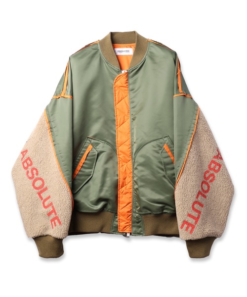 DISCOVERED（ディスカバード） ma1 ma-1 BOA SLEEVE MA-1 メンズ