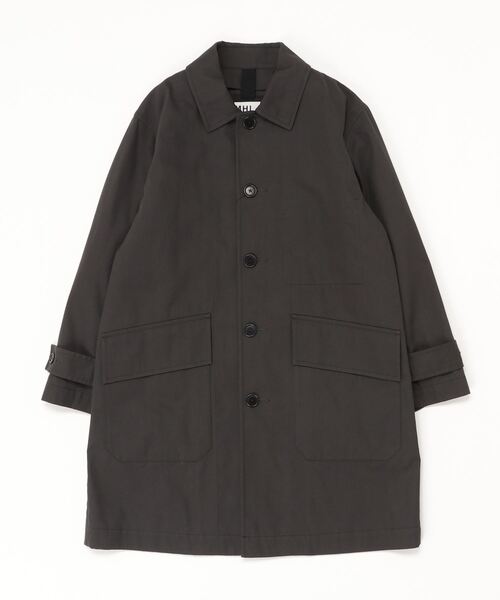 MHL.（エムエイチエル） ステンカラーコート SMALL ベージュ メンズ