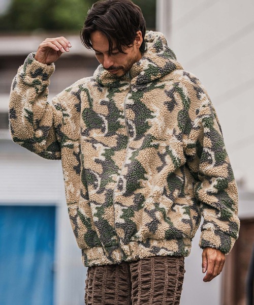 CAMBIO（カンビオ） コート ジャケット mj10918-Oversized Hooded Boa