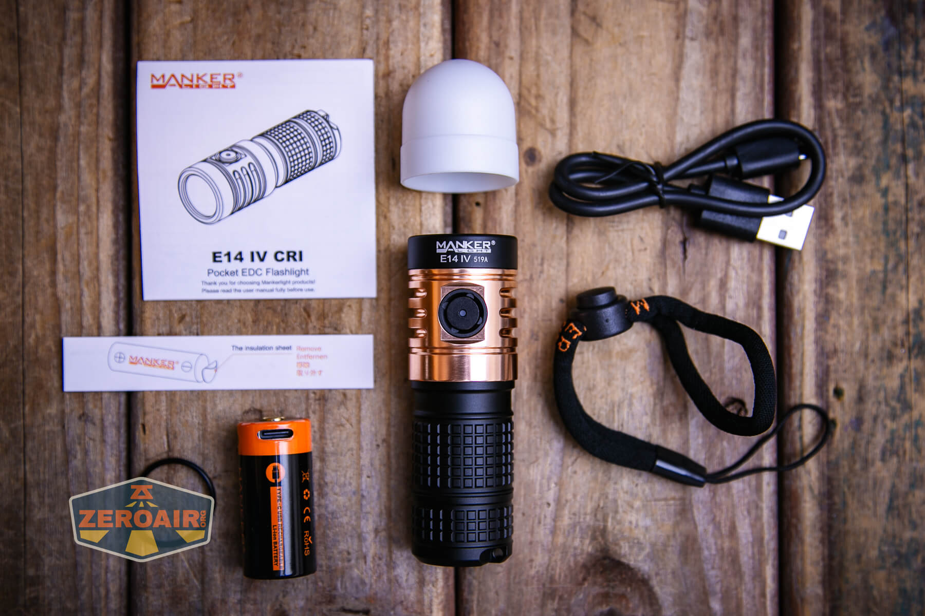 Manker E14 IV Quad Flashlight Review - ZeroAir Reviews