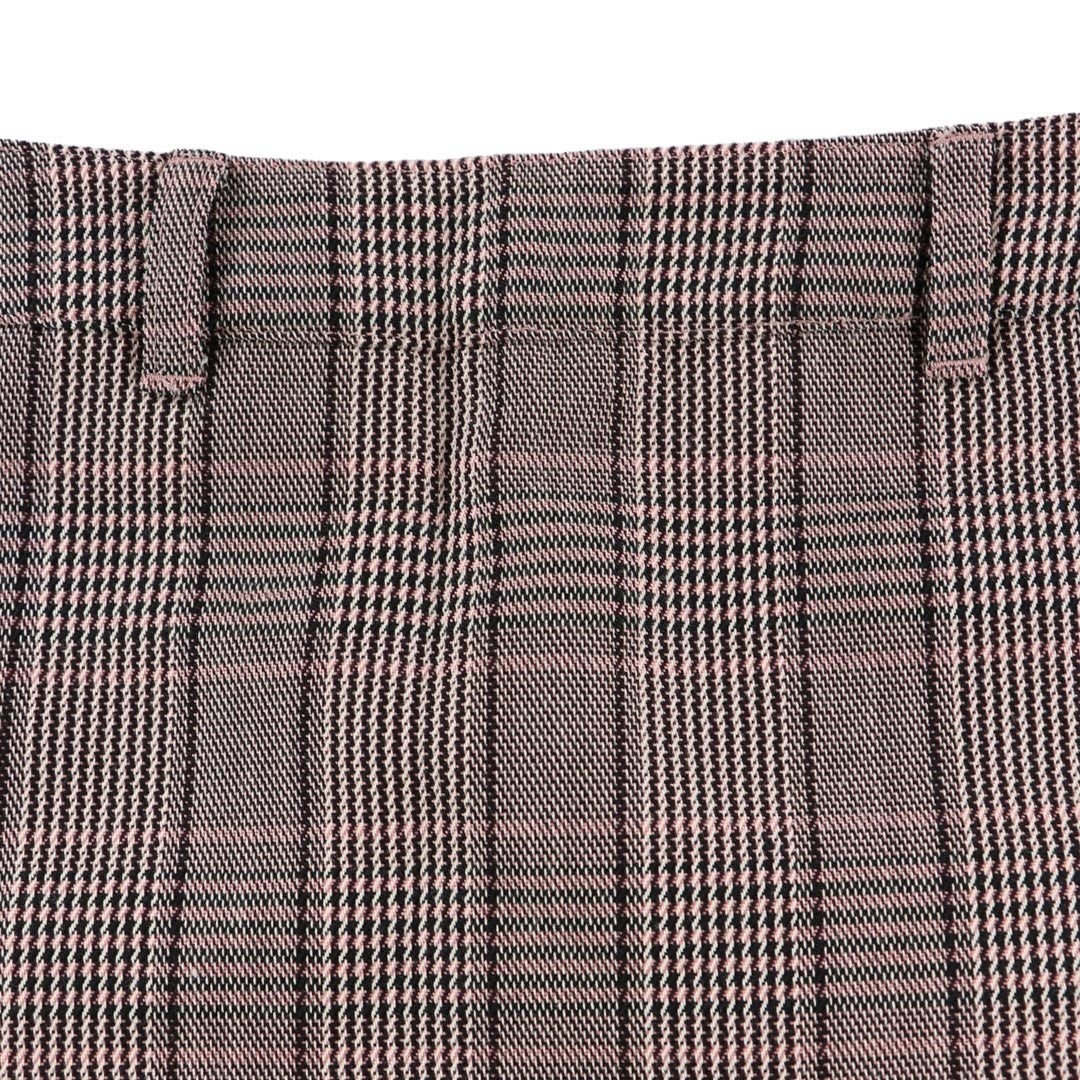 WOMEN ドライタッチグレンチェックスカート(防風裏地付き) マスタード