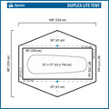 Duplex Lite Tent - 2P UL Backpacking Shelter | Zpacks