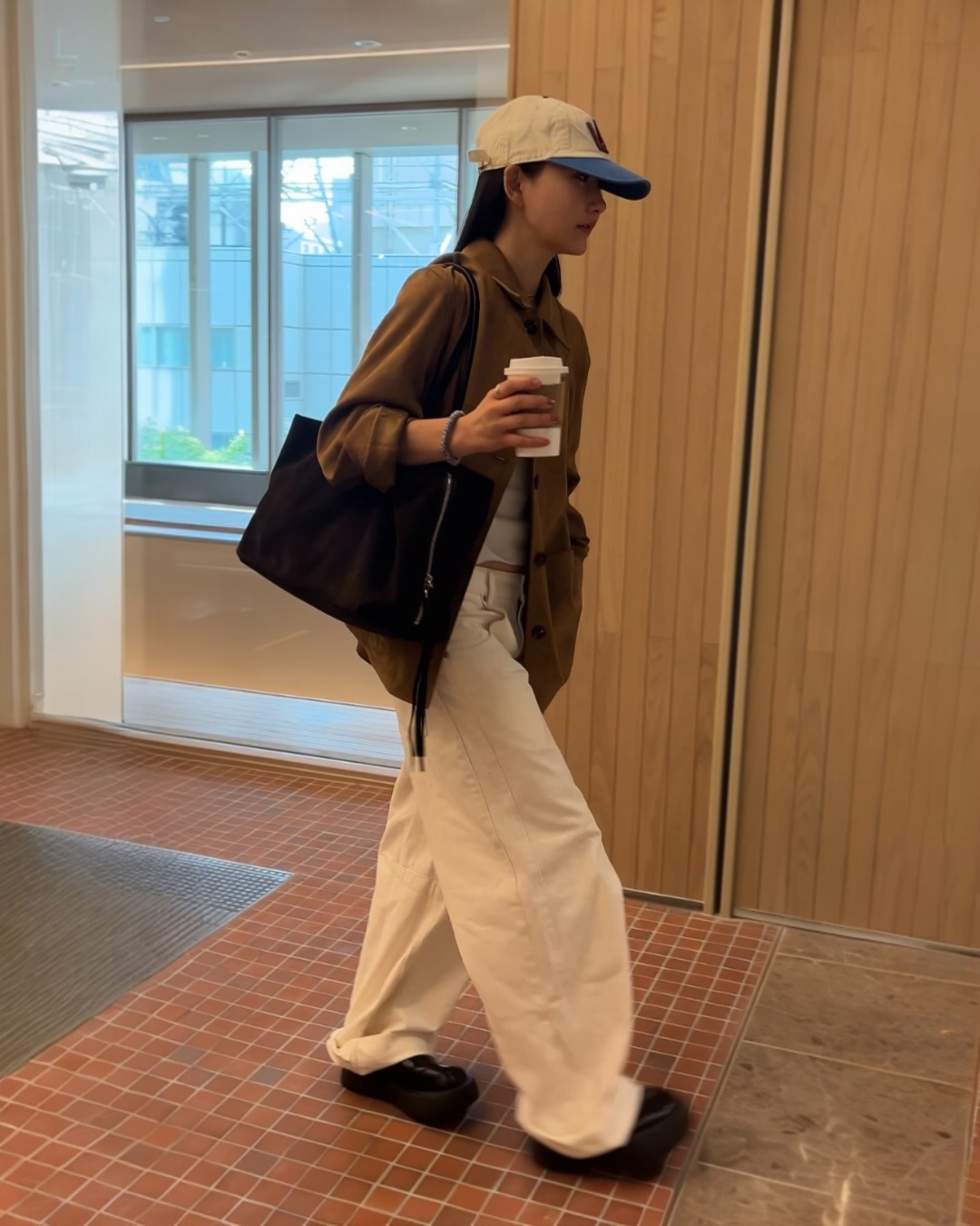 Suede Boston square bag L – A.subjjject
