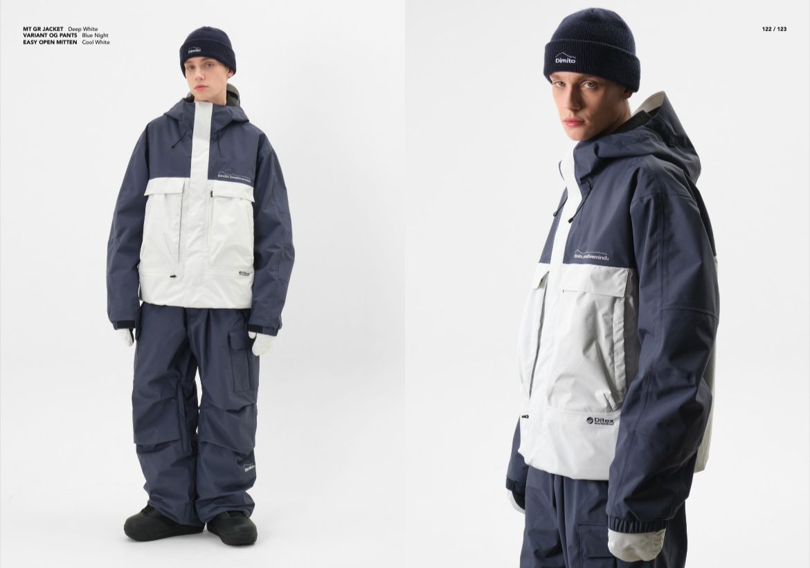 DIMITO【MT GR JACKET】2024-2025モデルスノーウェア。地域最速最大