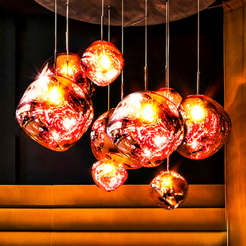 Lewor Lava Nordic Glass Led Pendant Light - Lewoer Lighting