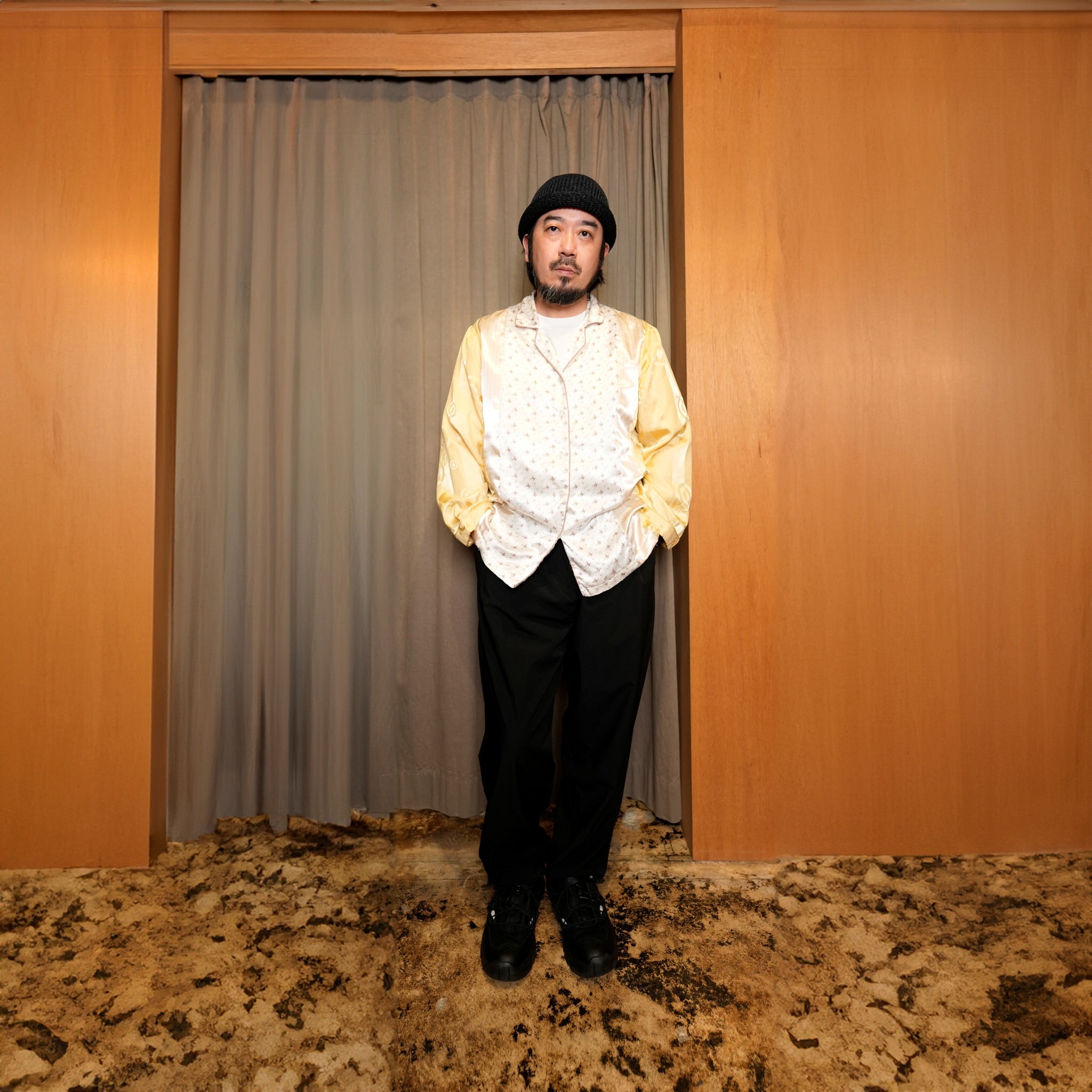 MR-2402674C | リメイクパジャマシャツ | Color:Multi_C | Size:2【Mr