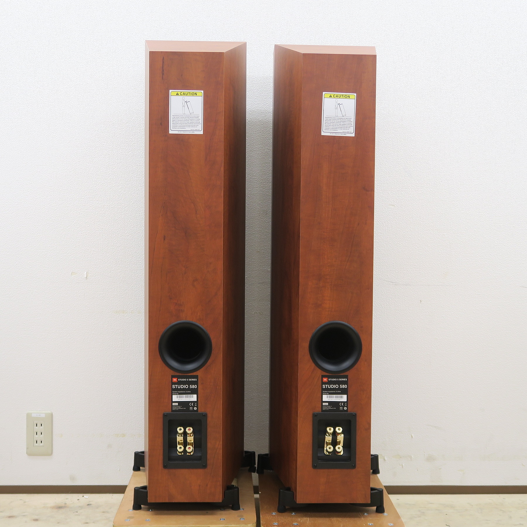 Aランク】ジェイビーエル JBL STUDIO 580CH スピーカーペア @51544