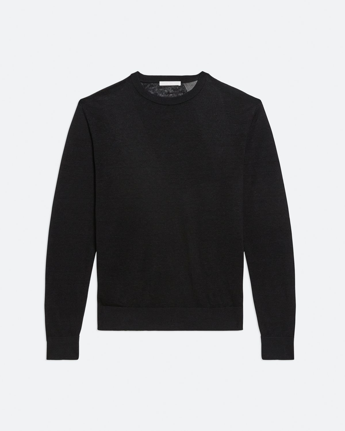 Helmut Lang Sheer Logo Sweater | HELMUTLANG.COM