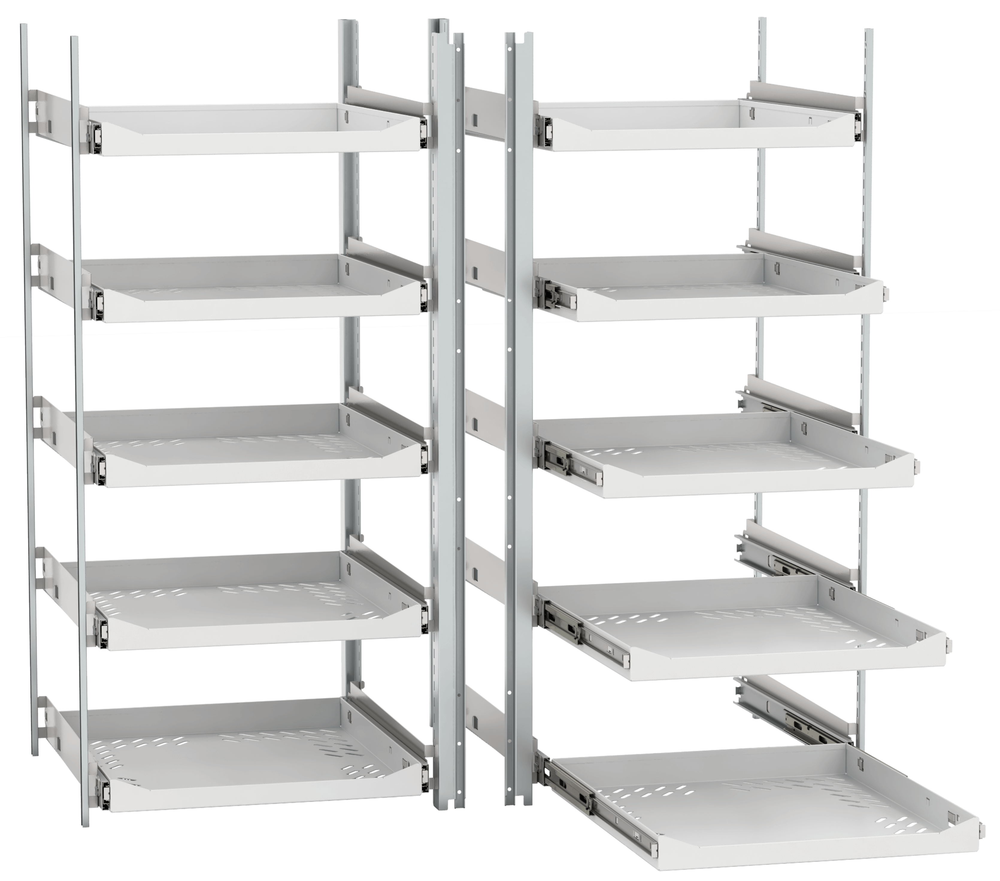 ABT-DWRKIT-PL49 10 Sliding Drawer System Kit for Premium Lab 49 cu