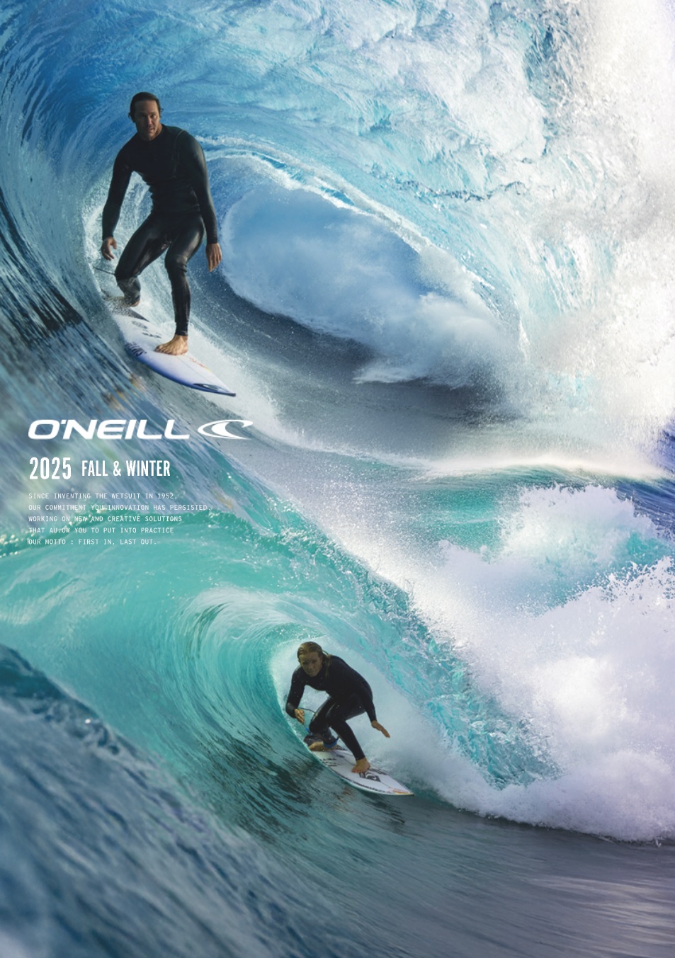 O'NEILL】2025最新秋冬モデルカタログ | サーフィンスクール 千葉市