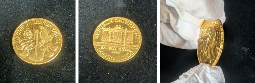 オーストリア ウィーンハーモニー金貨の買取価格 | 古銭買取専門店アン