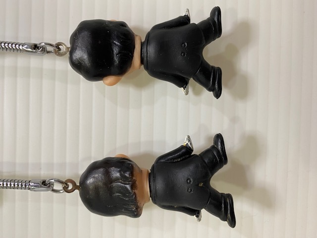 昭和レトロ☆2体セット☆ヒゲダンス☆志村けん・加藤茶☆ソフビ人形 5