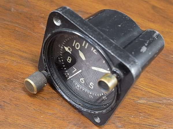 ウォルサム WALTHAM ミリタリー・アメリカ軍用 コックピットクロック