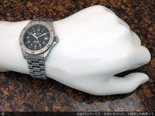 ハミルトン HAMILTON カーキ サブ ダイバーズモデル ねじ込みリュー ズ