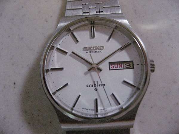 セイコー エンブレム 自動巻き 未使用品 プライスタグ付き | アン