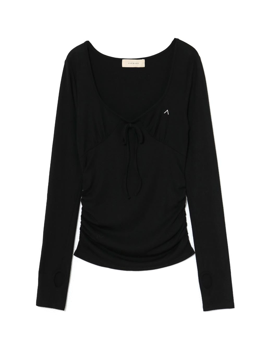 ANDMARY】Dona ribbon tops