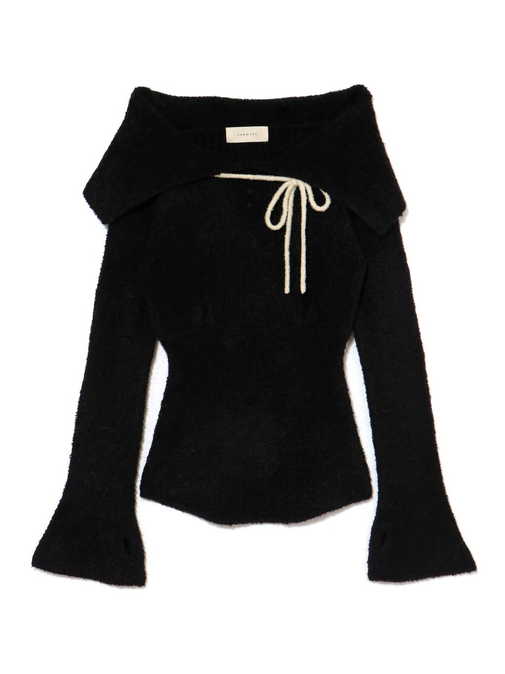 ANDMARY】Flora knit tops