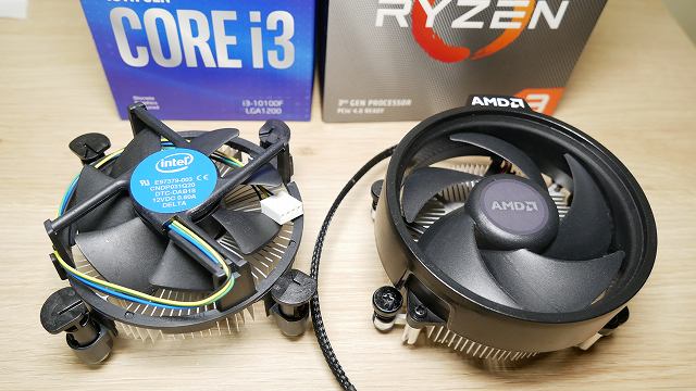 1.1万円で買えるCPU i3 10100FをRyzen3 3100と比較レビュー | あさく