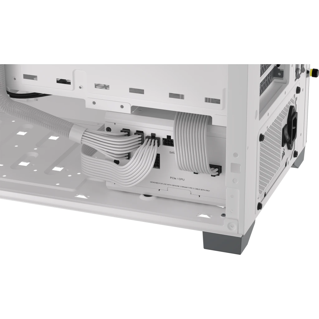 RM750x SHIFT 80 PLUS Gold 認証完全モジュール式 ATX 電源 - ホワイト
