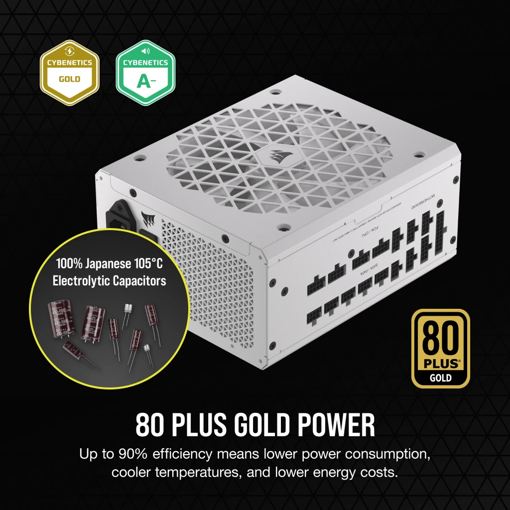 RM1200x SHIFT 80 PLUS Gold 認証完全モジュール式 ATX 電源