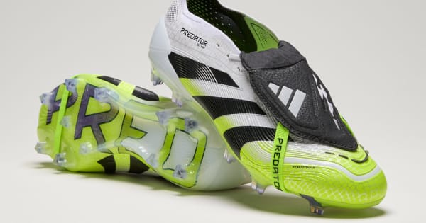 Chuteira Predator Elite Fold-Over Tongue Campo - Branco adidas