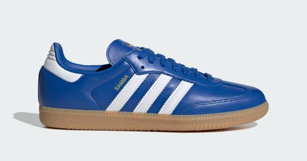 adidas Samba OG Sneakers - Blue | Free Shipping with adiClub