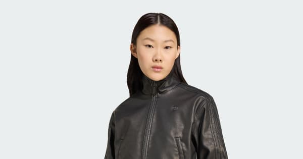 アディダス ファイヤーバード プレザー ジャケット - ブラック