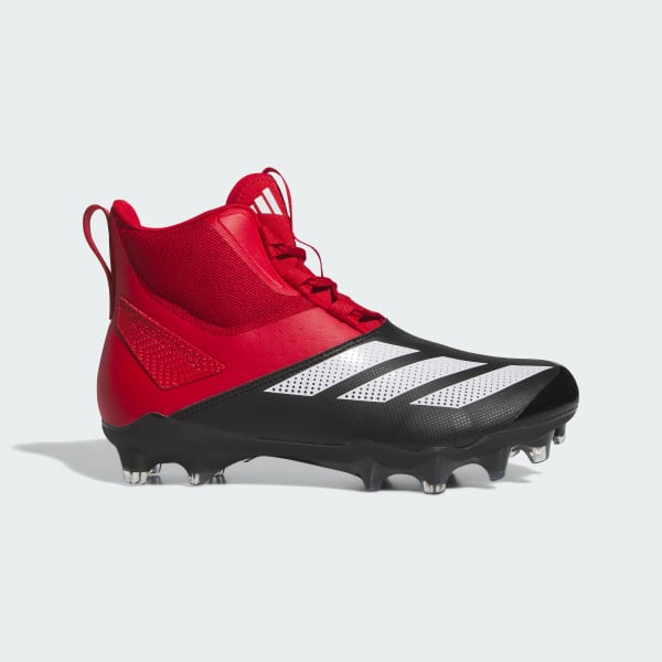 adidas Adizero Chaos Football Linemen Cleats - Red | Free Shipping
