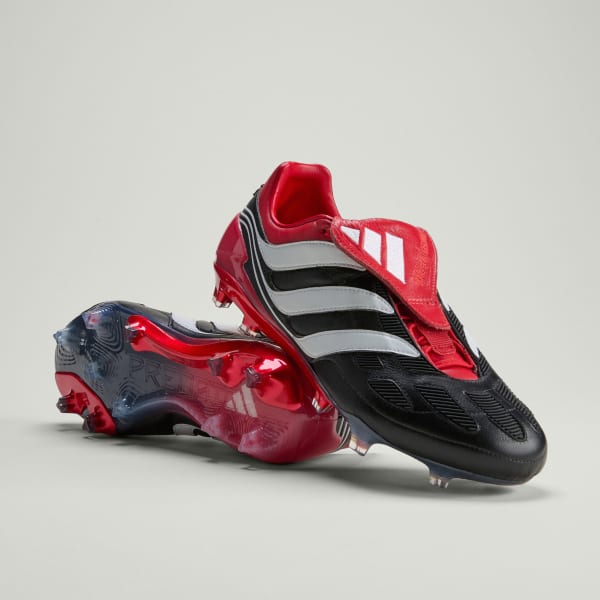 adidas Predator Precision Firm Ground Cleats - Black | Free