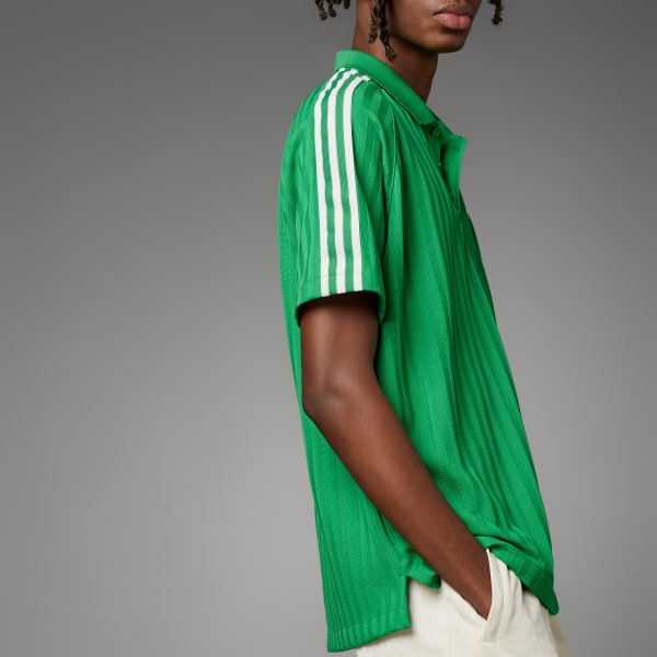 adidas Men's Lifestyle Adicolor 70s Vintage Polo Shirt - Green