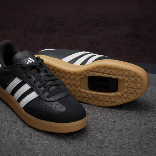 adidas Velosamba Leather Shoes - Black | Free Shipping with adiClub