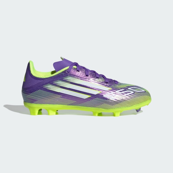 adidas F50 League Firm/Multi-Ground Cleats Kids - Black | Free