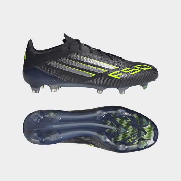 adidas F50 Elite Firm Ground Cleats - Black | Free Shipping with