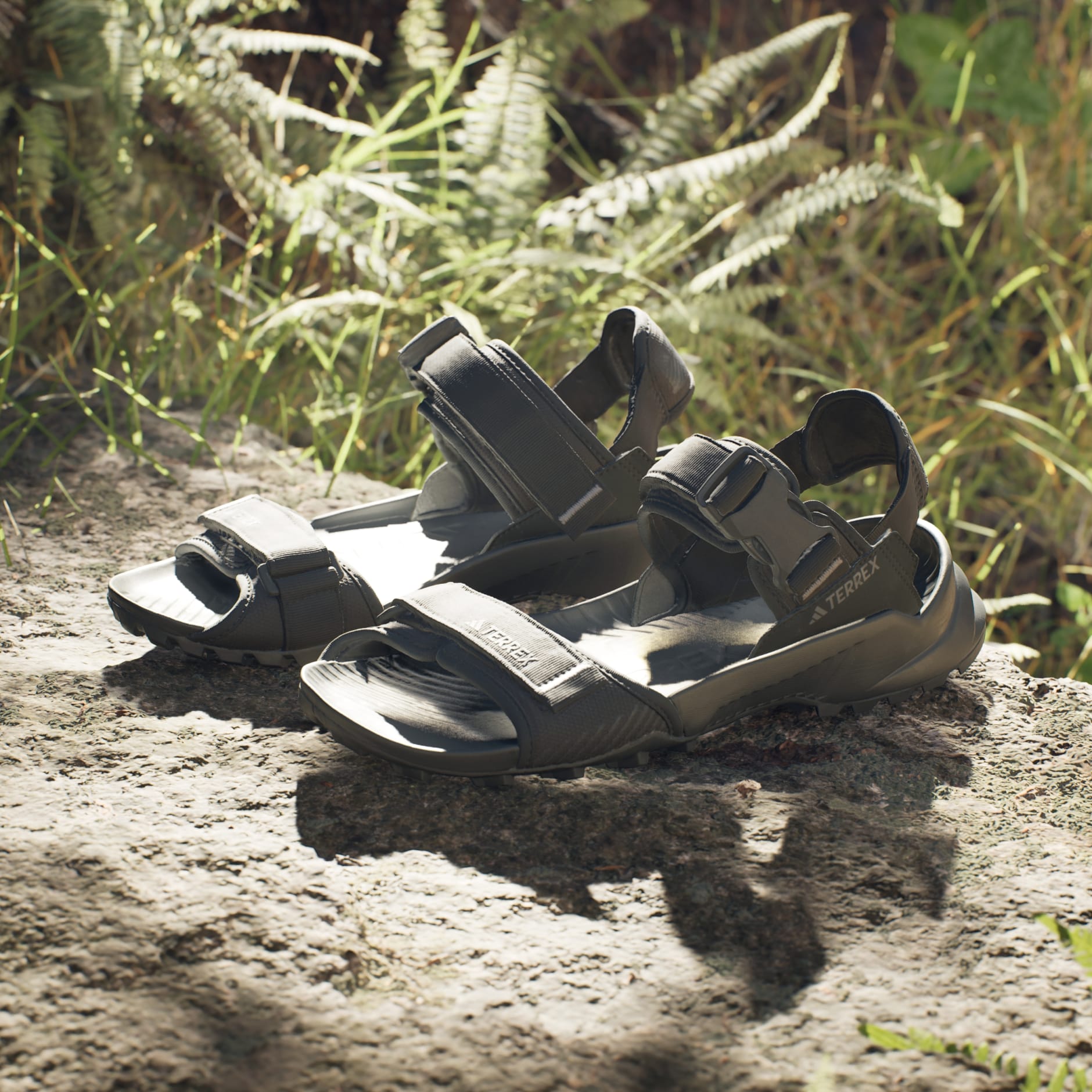 Shoes - Terrex Hydroterra Sandals - Black | adidas Saudi Arabia