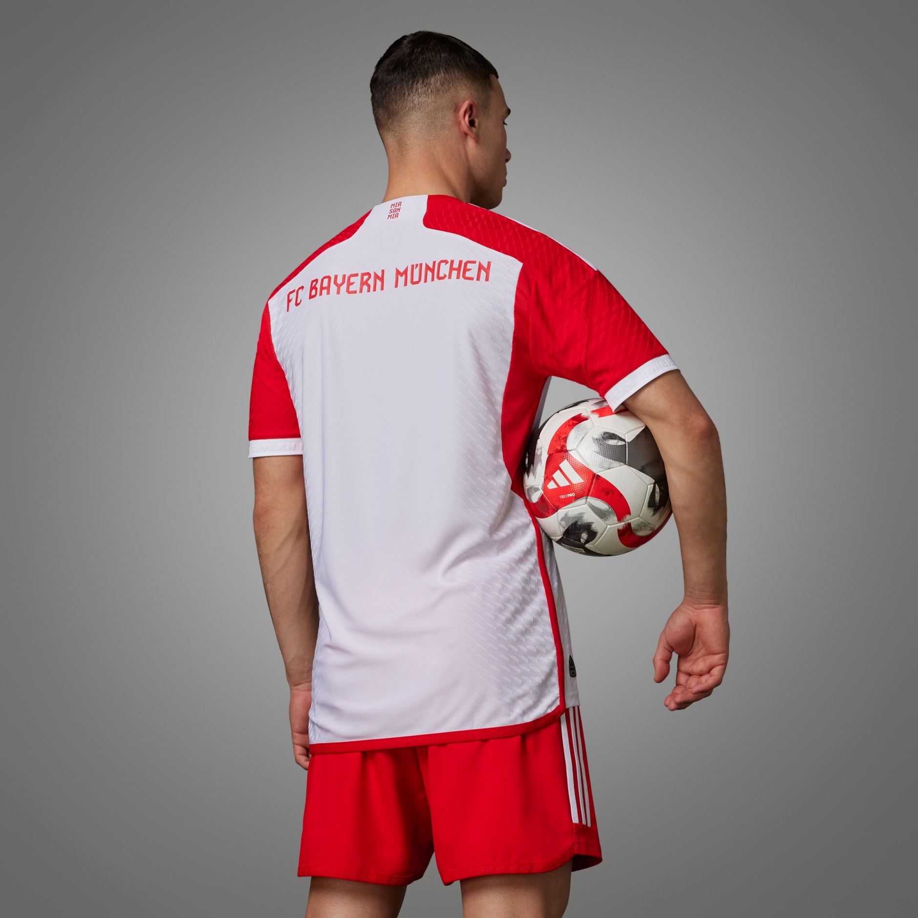 Clothing - FC Bayern 23/24 Home Authentic Jersey - White | adidas Oman