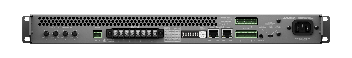 PowerSpace P4300A 多用途パワーアンプ | Bose Professional