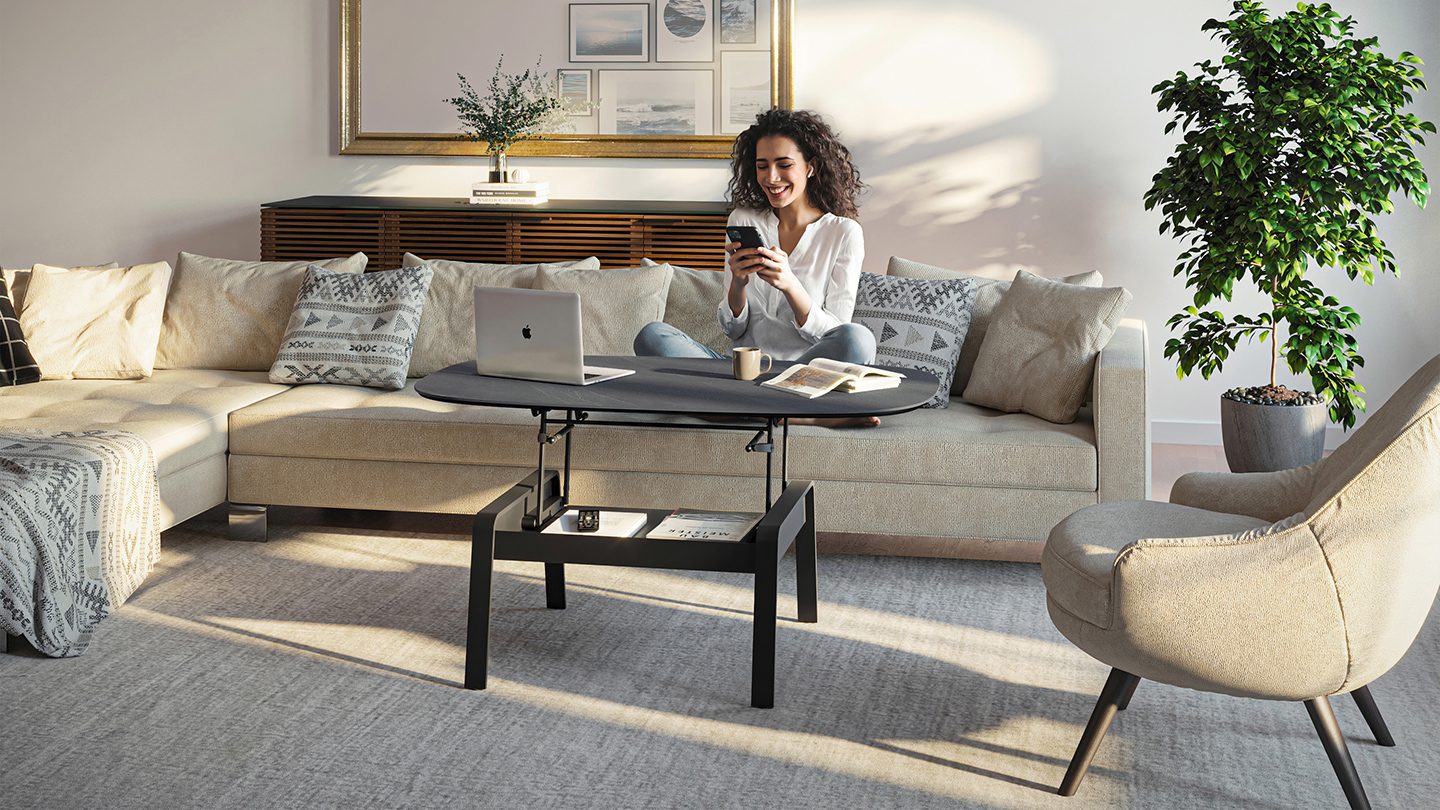 Cloud 9 1182 Lift Top Coffee Table | BDI Furniture