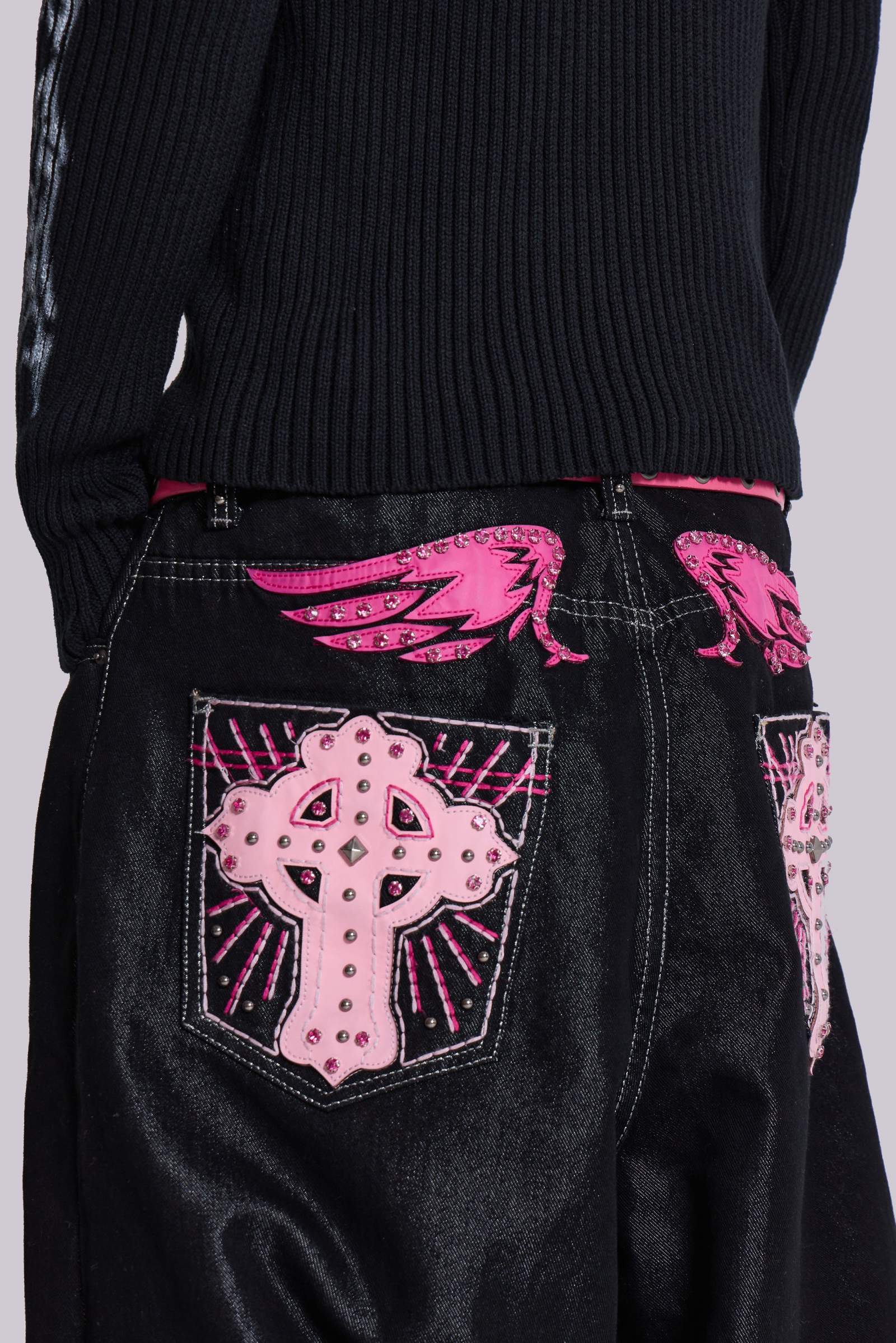 Sapphire XL Colossus Jeans | Jaded London | Clothing