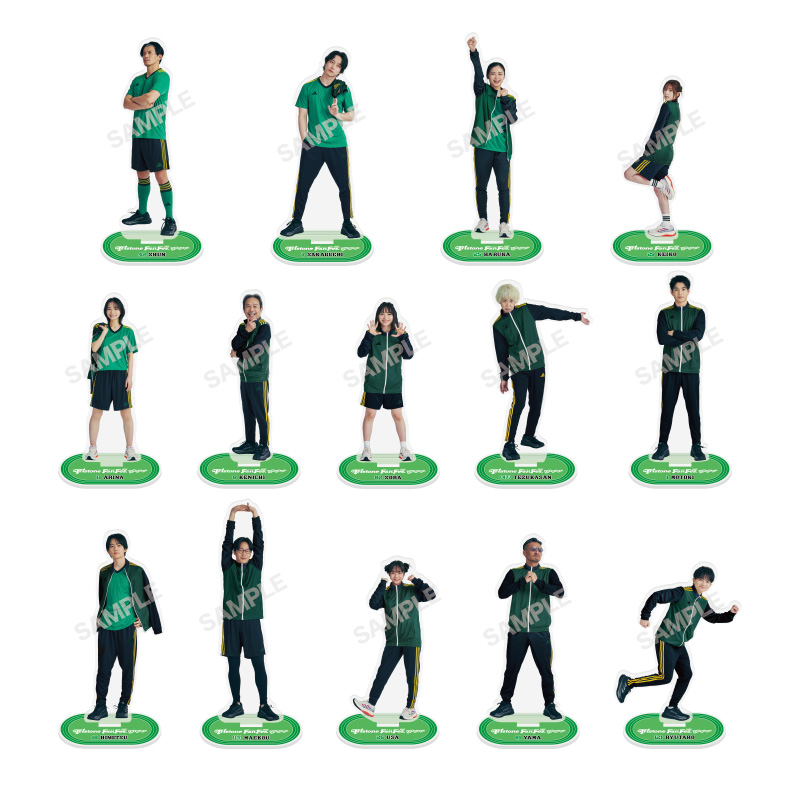 アクリルスタンド（TEAM GREEN） - トライストーン大運動会