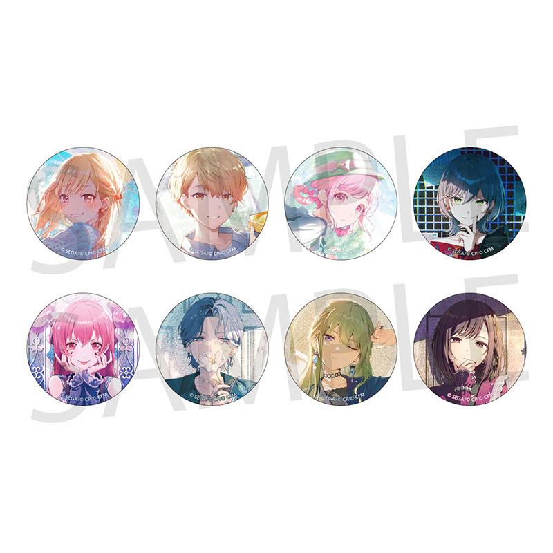 予約商品】グリッター缶バッジコレクション vol.10 A - Colorful
