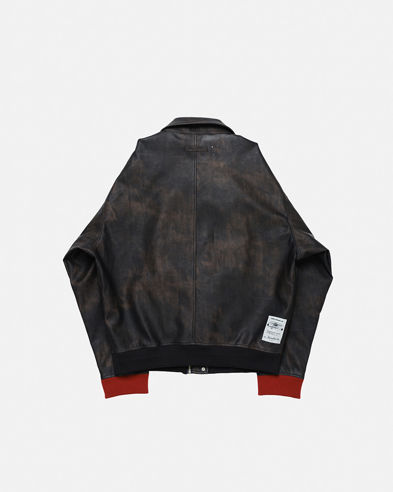 Zutomud Fake Leather Blouson - ZUTOMAYO MART