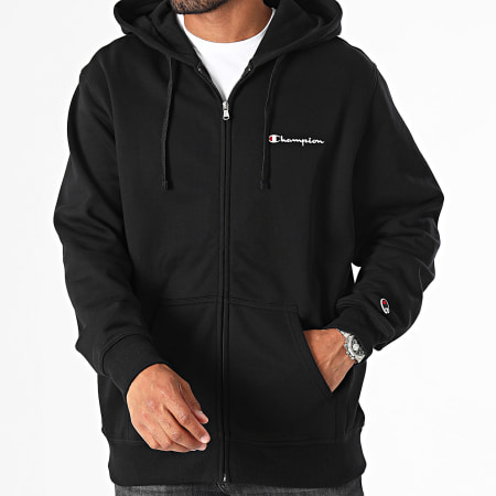 Champion - Zip Hoodie 220260 Black - Ryses