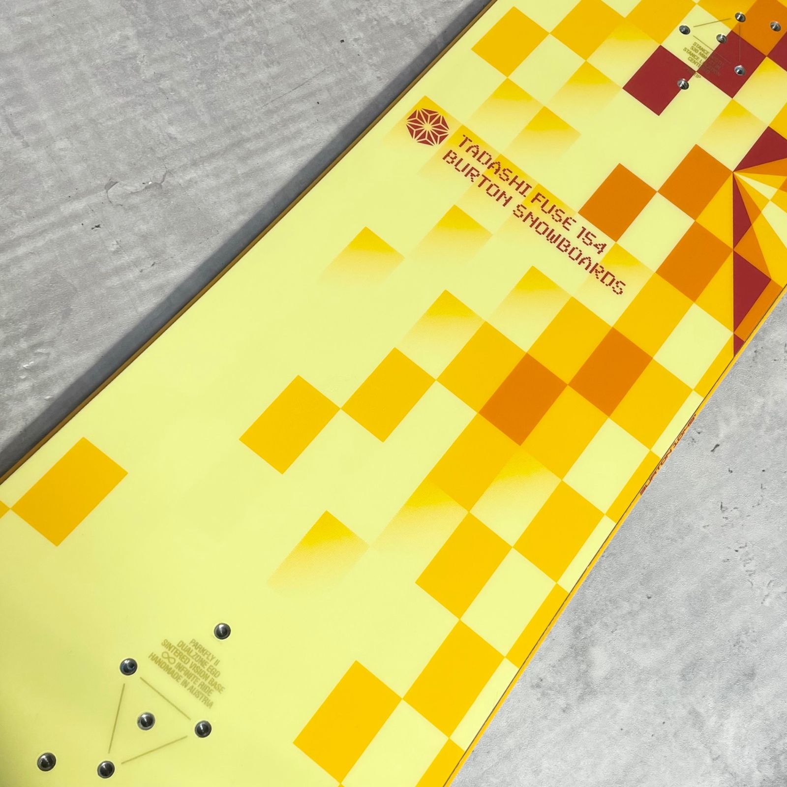 スノーボード BURTON TADASHI FUSE バートン 布施忠 メンズ 154cm