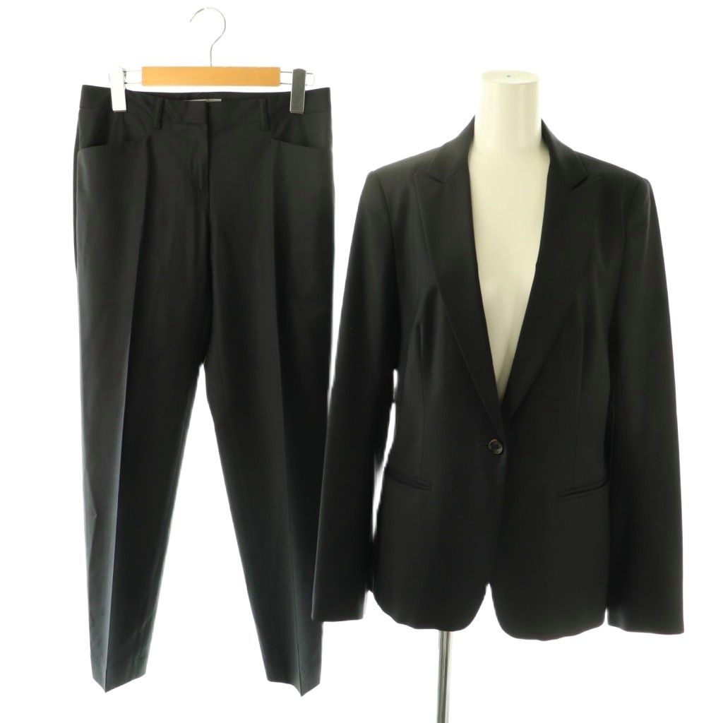 theory luxe パンツセットアップ フォーマル ビジネス グレー 40