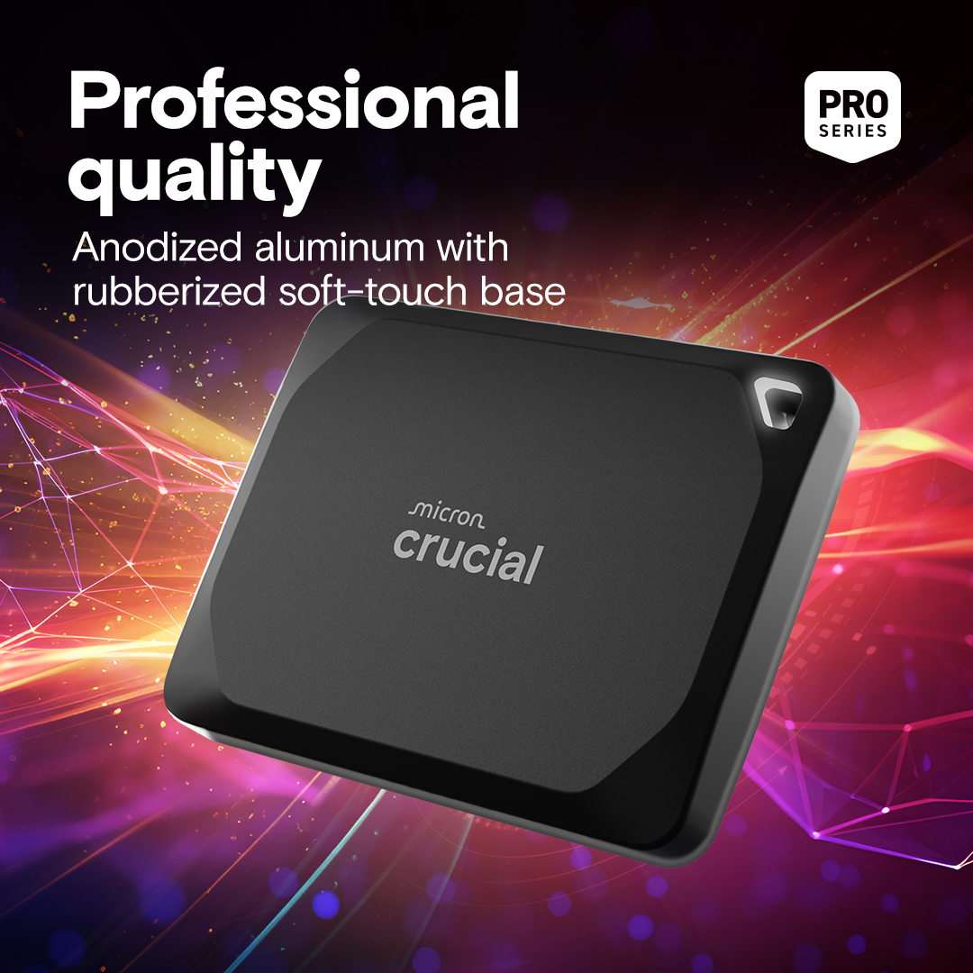 Crucial X10 Pro 2TB Portable SSD | CT2000X10PROSSD9 | Crucial EU