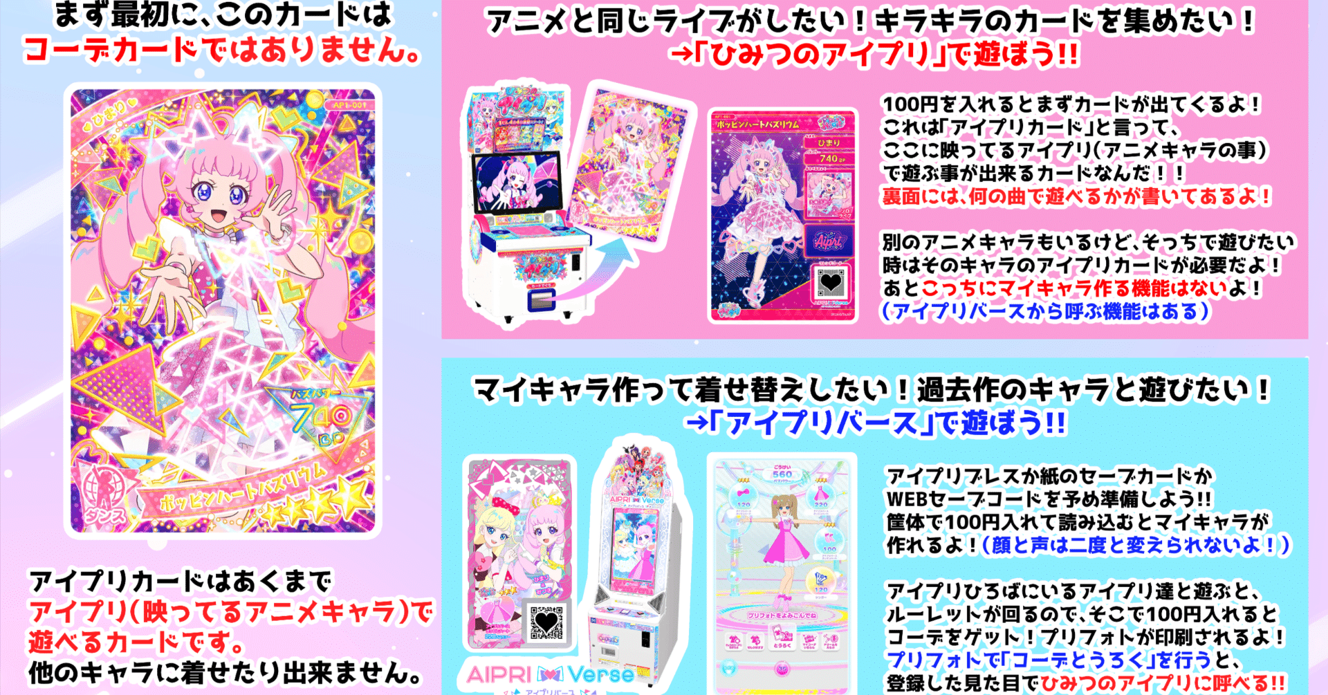 ひみつのアイプリ」＆「アイプリバース」のゲーム内容解説まとめ｜煌星