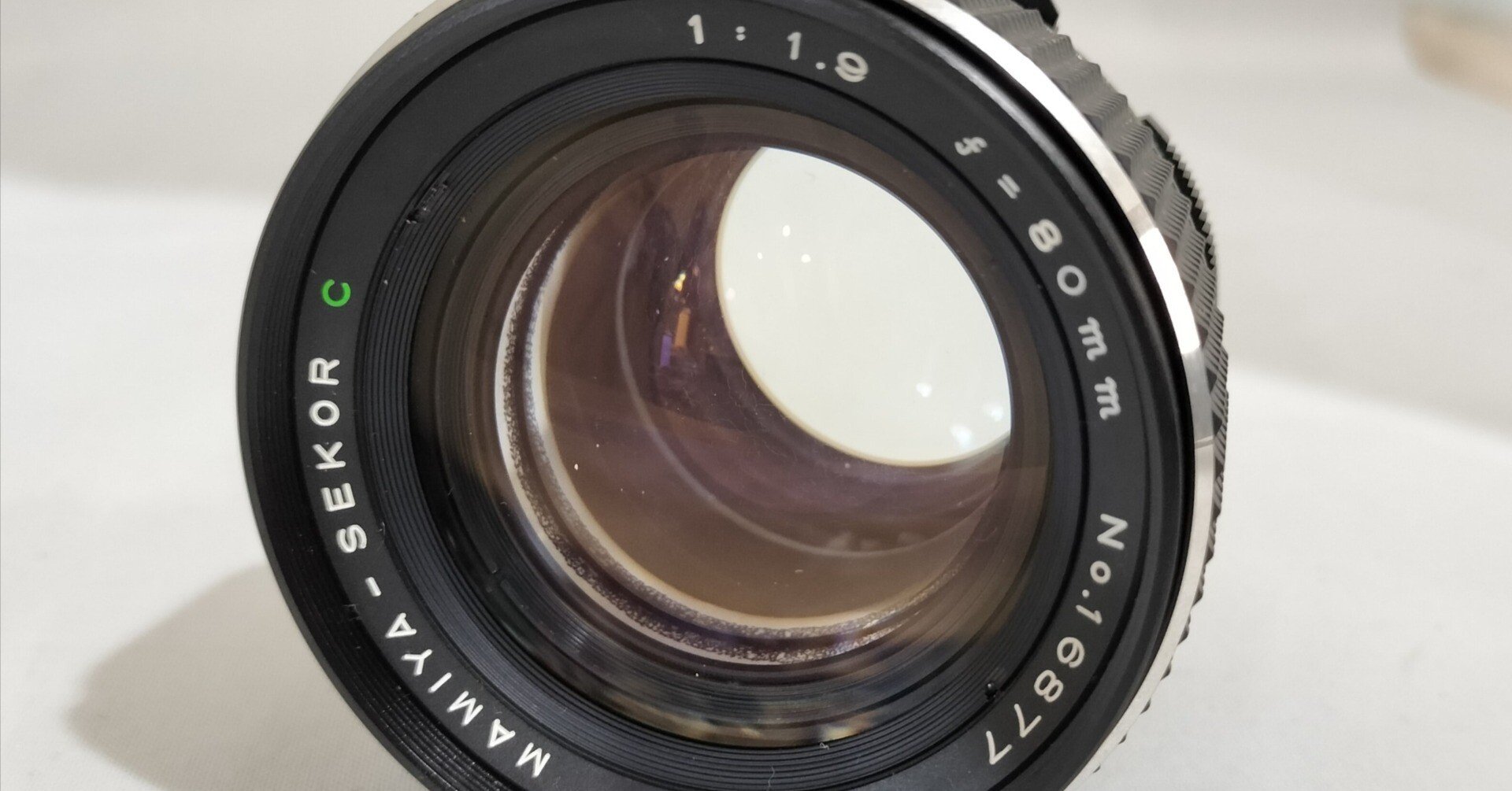 Mamiya Sekor C 80mm F/1.9の分解｜フィルムカメラ修理のアクアカメラ