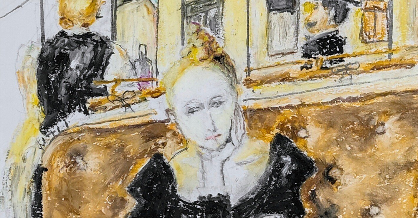 画家の心 美の追求 第76回「藤田 嗣治 カフェ 1946年」｜黒川 正弘